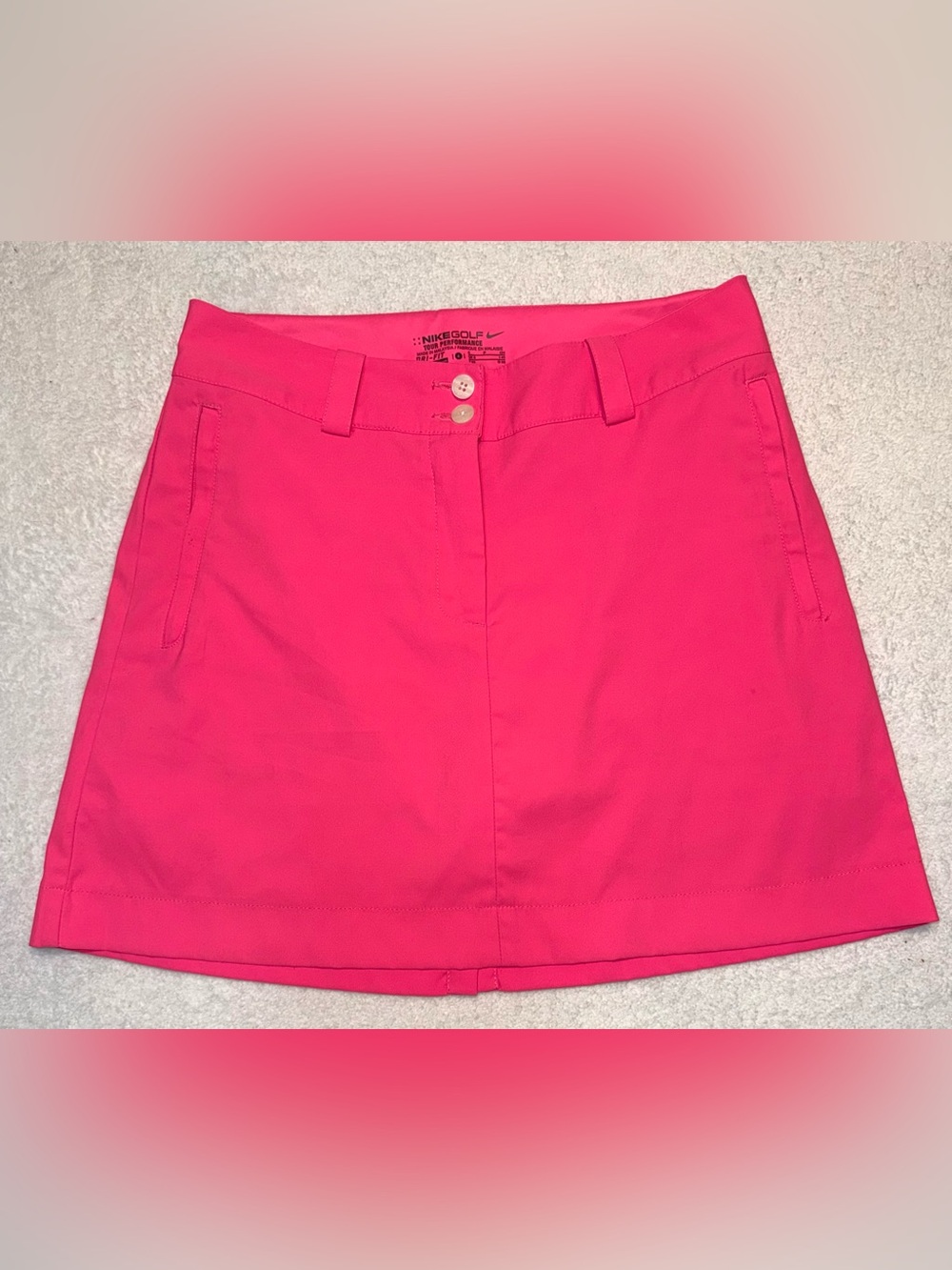Nike Golf Walt Disney World Skort Women’s Size 4 Pink Dri-FIT Tour Performance